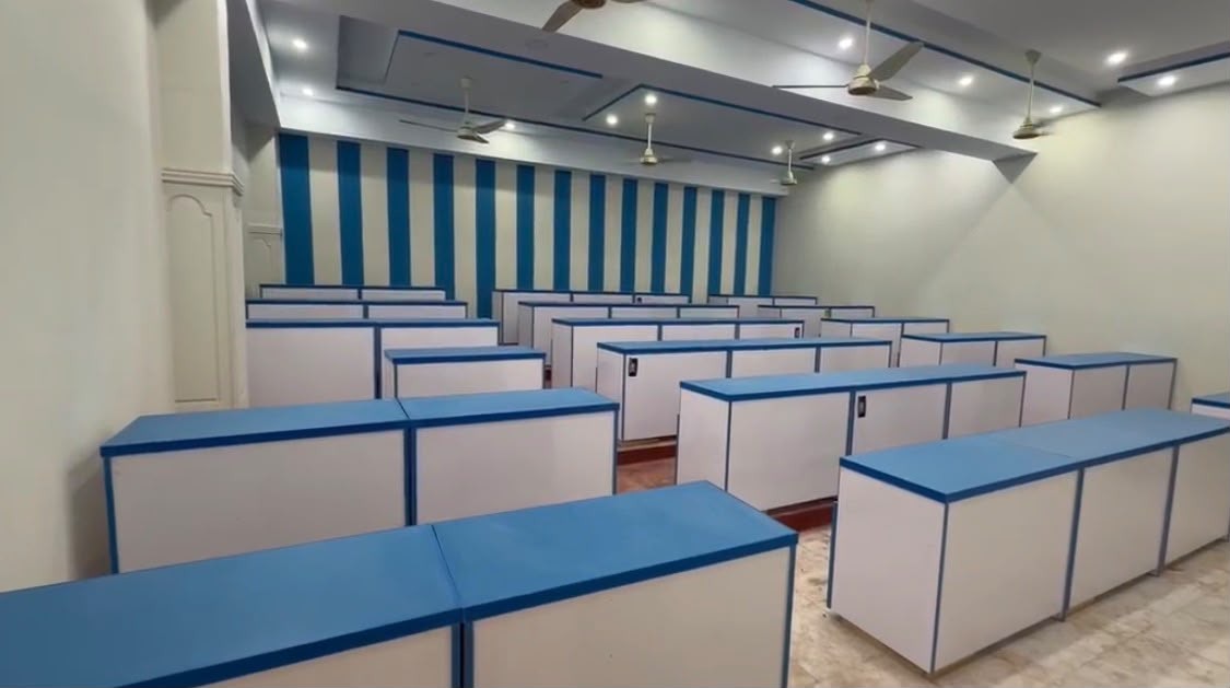 Modern classroom